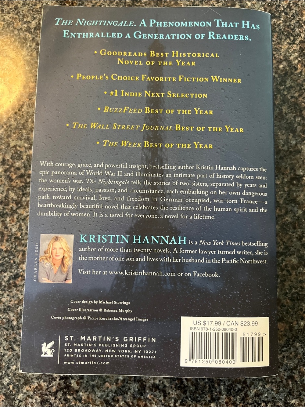 The Nightingale Paperback Book - Picture 2 of 2